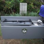 Compact tailgate kitchen