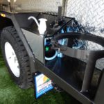 External water storage + pump tap